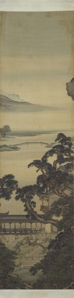 图片[10]-Picture screen of Yuanjiang with bamboo buds and pines-China Archive